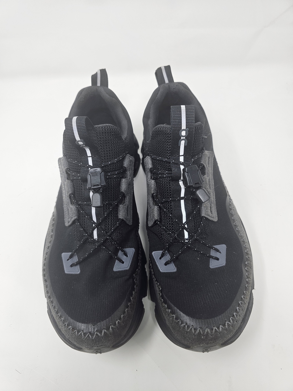 ON Cloud Cloudaway Running Shoes Black/Gray US Women's 8.5 EU 40 MISSING INSOLES
